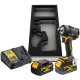 Аккумуляторный гайковерт DEWALT DCF921P2G, 18 В, 610 Нм, 3550 уд/мин, с 2 АКБ 5 Ач и ЗУ, в чехле (DCF921P2G-QW)