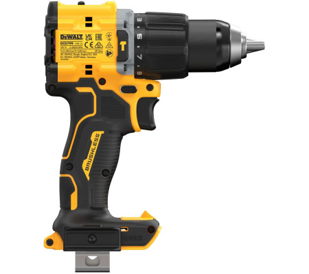 Ударная дрель-шуруповерт DEWALT DCD799P2T, 18 В, 1650 об/мин, 28050 уд/мин, с 2 АКБ 5 Ач и ЗУ, в кейсе TSTAK (DCD799P2T-QW)