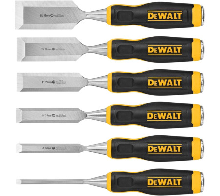 Набор стамесок DEWALT DWHT16852-9, 6-38 мм, 6 шт.