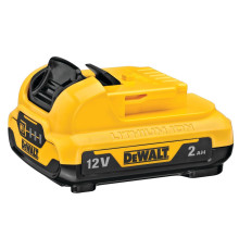 Аккумулятор DEWALT DCB122, Li-Ion, 12 В, 2 Ач (DCB122-XJ)