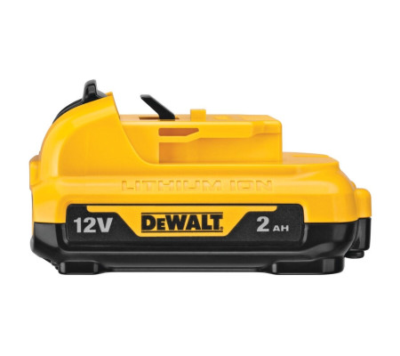 Аккумулятор DEWALT DCB122, Li-Ion, 12 В, 2 Ач (DCB122-XJ)