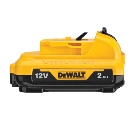 Аккумулятор DEWALT DCB122, Li-Ion, 12 В, 2 Ач (DCB122-XJ)