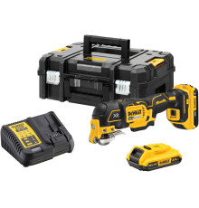 Аккумуляторный реноватор DEWALT DCS356D2, 18 В, 20000 кол/мин, с 2 АКБ 2 Ач и ЗУ, в кейсе TSTAK (DCS356D2-QW)