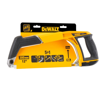 Ножовка по металлу и пластику DEWALT DWHT0-20547, трансформируемая 5 в 1, 30 см