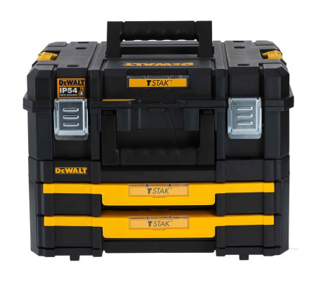 Комплект ящиков для инструмента DEWALT TSTAK DWST83395-1, 2 шт., 11 и 8 л
