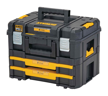 Комплект ящиков для инструмента DEWALT TSTAK DWST83395-1, 2 шт., 11 и 8 л
