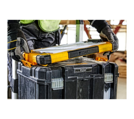 Планшет с органайзером DEWALT TSTAK DWST82732-1, с подсветкой