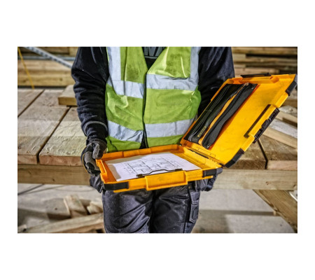 Планшет с органайзером DEWALT TSTAK DWST82732-1, с подсветкой