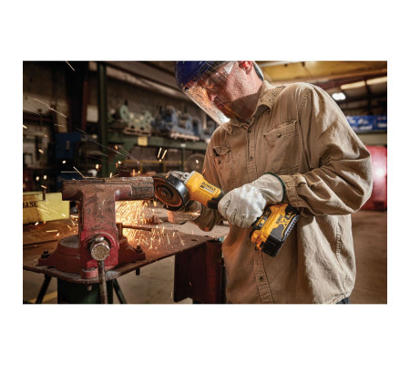 Аккумуляторная угловая шлифмашина DEWALT DCG413B, 20 В, 115 мм, 9000 об/мин, без АКБ и ЗУ (DCG413B-XJ)