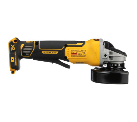Аккумуляторная угловая шлифмашина DEWALT DCG413B, 20 В, 115 мм, 9000 об/мин, без АКБ и ЗУ (DCG413B-XJ)