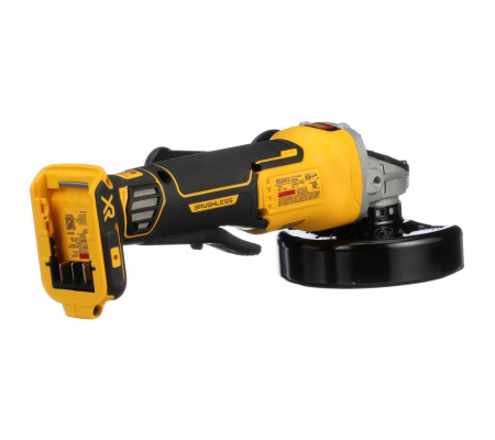Аккумуляторная угловая шлифмашина DEWALT DCG413B, 20 В, 115 мм, 9000 об/мин, без АКБ и ЗУ (DCG413B-XJ)