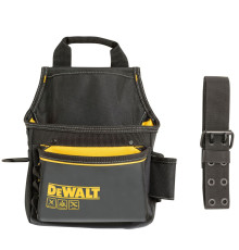 Профессиональная сумка DEWALT для инструмента с поясом и скобой для молотка, DWST40101