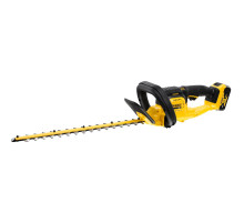 Аккумуляторный кусторез DEWALT DCMHT563P1, 18 В, 56 см, 1400 ход/мин, с АКБ 5 Ач и ЗУ (DCMHT563P1N-XJ)