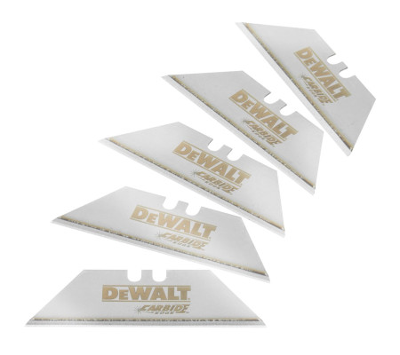 Лезвие для ножа DEWALT DWHT0-11131, трапециевидное, 61х18 мм, 5 шт.