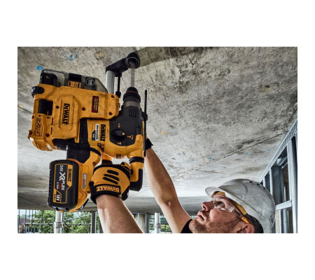 Аккумуляторный перфоратор DEWALT DCH335X2, 54 В, 3.5 Дж, 4480 уд/мин, с 2 АКБ 3 Ач и ЗУ, в кейсе (DCH335X2-QW)