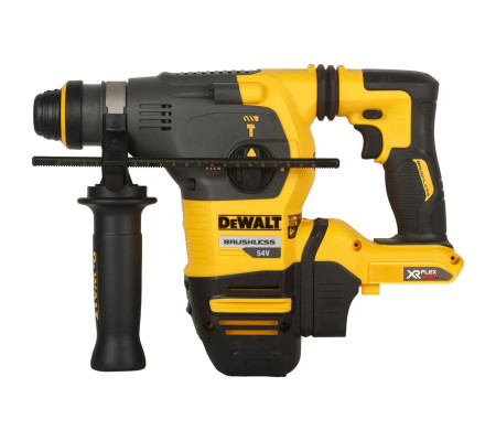 Аккумуляторный перфоратор DEWALT DCH335X2, 54 В, 3.5 Дж, 4480 уд/мин, с 2 АКБ 3 Ач и ЗУ, в кейсе (DCH335X2-QW)