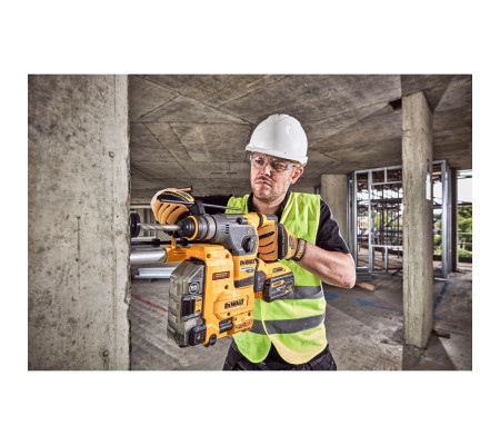 Аккумуляторный перфоратор DEWALT DCH335X2, 54 В, 3.5 Дж, 4480 уд/мин, с 2 АКБ 3 Ач и ЗУ, в кейсе (DCH335X2-QW)