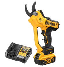 Аккумуляторный секатор DEWALT DCMPP568P1, 18 В, рез до 38 мм, с АКБ 5 Ач и ЗУ (DCMPP568P1N-XJ)
