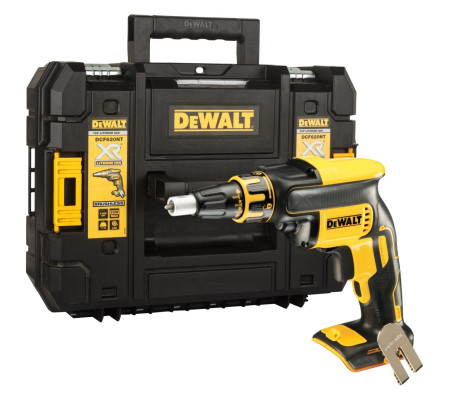 Аккумуляторный ленточный шуруповерт DEWALT DCF620NT, 18 В, 30 Нм, 4400 об/мин, без АКБ и ЗУ, в кейсе TSTAK (DCF620NT-XJ)