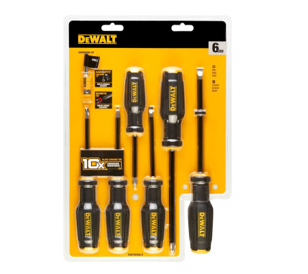 Набор из 6 отверток DEWALT, DWHT62056-0