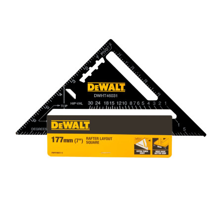 Кровельный угольник DEWALT DWHT46031-0, дюймовый, 17.7 см (7")