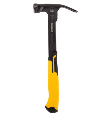 Молоток с прямым заострённым гвоздодёром DEWALT TOUGHSERIES, облегчённый, 340 г (DWHT51135X)