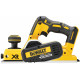 Аккумуляторный рубанок DEWALT DCP580P2, 18 В, 15000 об/мин, 82 мм, с 2 АКБ 5 Ач и ЗУ, в кейсе TSTAK (DCP580P2-QW)