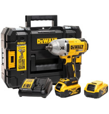 Аккумуляторный гайковерт DEWALT DCF899P2, 18 В, 950 Нм, 2400 уд/мин, с 2 АКБ 5 Ач и ЗУ, в кейсе TSTAK (DCF899P2-QW)