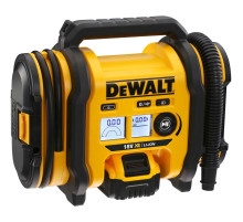 Аккумуляторный компрессор DEWALT DCC018N, 18 В, 11 бар, 14.7 л/мин, без АКБ и ЗУ