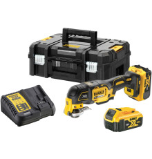 Аккумуляторный реноватор DEWALT DCS356P2, 18 В, 20000 кол/мин, с 2 АКБ 5 Ач и ЗУ, в кейсе TSTAK (DCS356P2-QW)