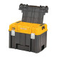 Ящик для инструмента DEWALT TSTAK 2.0 IP54 DWST83343-1, с верхним отделением для хранения принадлежностей