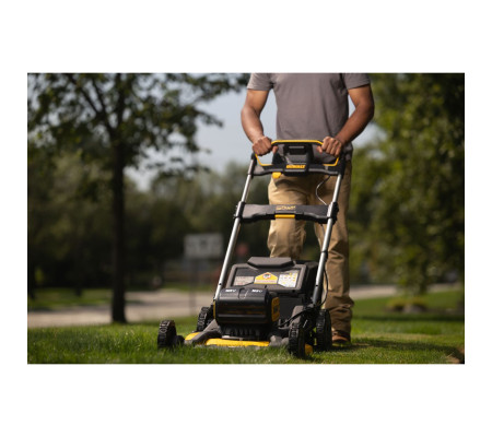 Аккумуляторная газонокосилка DEWALT DCMWP134W2 (DCMWP134W2-QW)