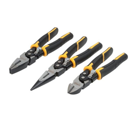 Набор DEWALT: плоскогубцы DWHT70228 + длинногубцы DWHT70230 + кусачки DWHT70229, DWHT0-70485