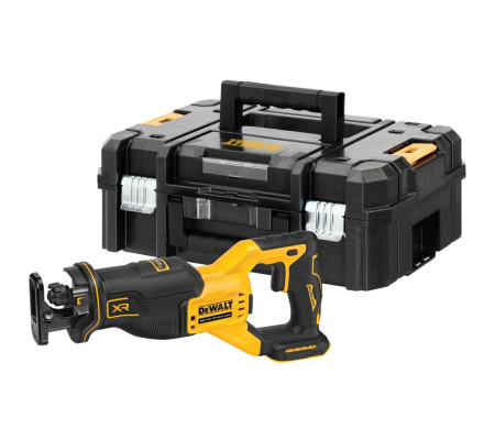 Аккумуляторная сабельная пила DEWALT DCS382NT, 18 В, 3200 ход/мин, 28.6 мм, без АКБ и ЗУ, в кейсе TSTAK (DCS382NT-XJ)