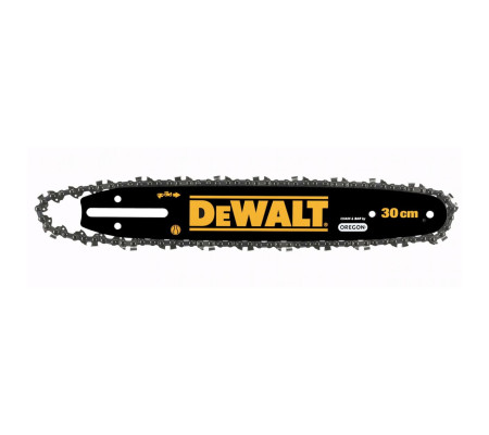 Цепь пильная DEWALT с шиной DT20665, 30 см, 3/8", 1.1 мм, 45 звеньев (DT20665-QZ)
