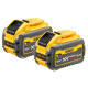 Набор DEWALT DCB132X2: 2 АКБ DCB547, Li-Ion, 18/54 В, 9/3 Ач и двойное зарядное устройство DCB132, 12/14.4/18/54 B В, 2x4 А