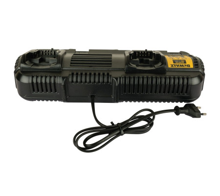 Набор DEWALT DCB132X2: 2 АКБ DCB547, Li-Ion, 18/54 В, 9/3 Ач и двойное зарядное устройство DCB132, 12/14.4/18/54 B В, 2x4 А