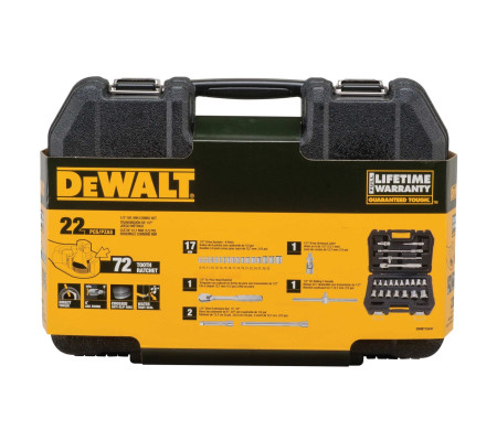 Набор торцевых головок DEWALT, 22 шт., DWMT19241-1