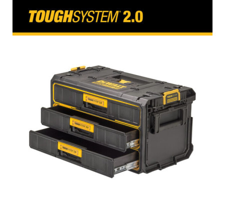 Модуль для инструментов DEWALT TOUGHSYSTEM 2.0, с 3-мя выдвижными ящиками, DWST08330-1