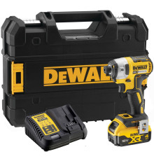 Аккумуляторный шуруповерт DEWALT DCF887M1, 18 В, 205 Нм, 3800 уд/мин, с АКБ 4 Ач и ЗУ, в кейсе TSTAK (DCF887M1-QW)