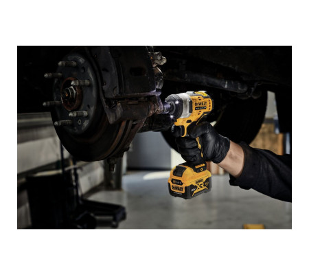 Аккумуляторный гайковерт DEWALT DCF903P1G, 12 В, 340 Нм, 3250 уд/мин, с АКБ 5 Ач и ЗУ, в чехле (DCF903P1G-QW)