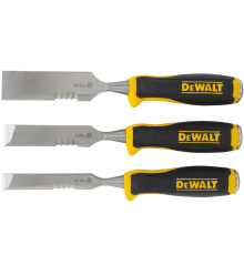 Набор стамесок DEWALT DWHT0-16148, с дополнительной режущей кромкой, 18/25/32 мм, 3 шт.
