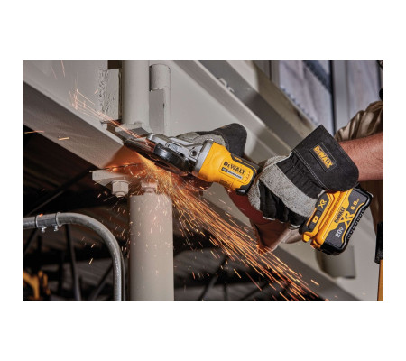 Аккумуляторная угловая шлифмашина DEWALT DCG413FB, 20 В, 125 мм, 9000 об/мин, без АКБ и ЗУ (DCG413FB-XJ)