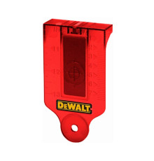 Мишень-лучеуловитель для красных лазерных уровней DEWALT DE0730