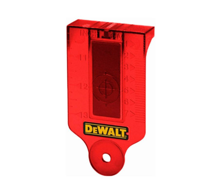 Мишень-лучеуловитель для красных лазерных уровней DEWALT DE0730