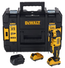 Аккумуляторный реноватор DEWALT DCS353D2, 12 В, 18000 кол/мин, с 2 АКБ 2 Ач и ЗУ, в кейсе TSTAK (DCS353D2-QW)