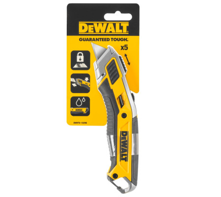 Нож DEWALT DWHT0-10295, с выдвижным лезвием