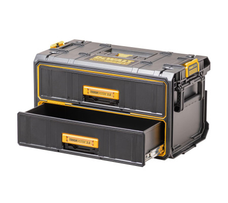 Ящик для инструмента DEWALT TOUGHSYSTEM DWST83529-1, выдвижной, 2 отделения, 51 л