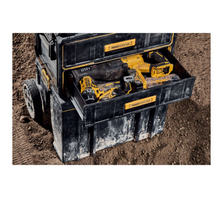 Ящик для инструмента DEWALT TOUGHSYSTEM DWST83529-1, выдвижной, 2 отделения, 51 л