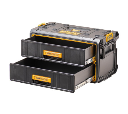 Ящик для инструмента DEWALT TOUGHSYSTEM DWST83529-1, выдвижной, 2 отделения, 51 л